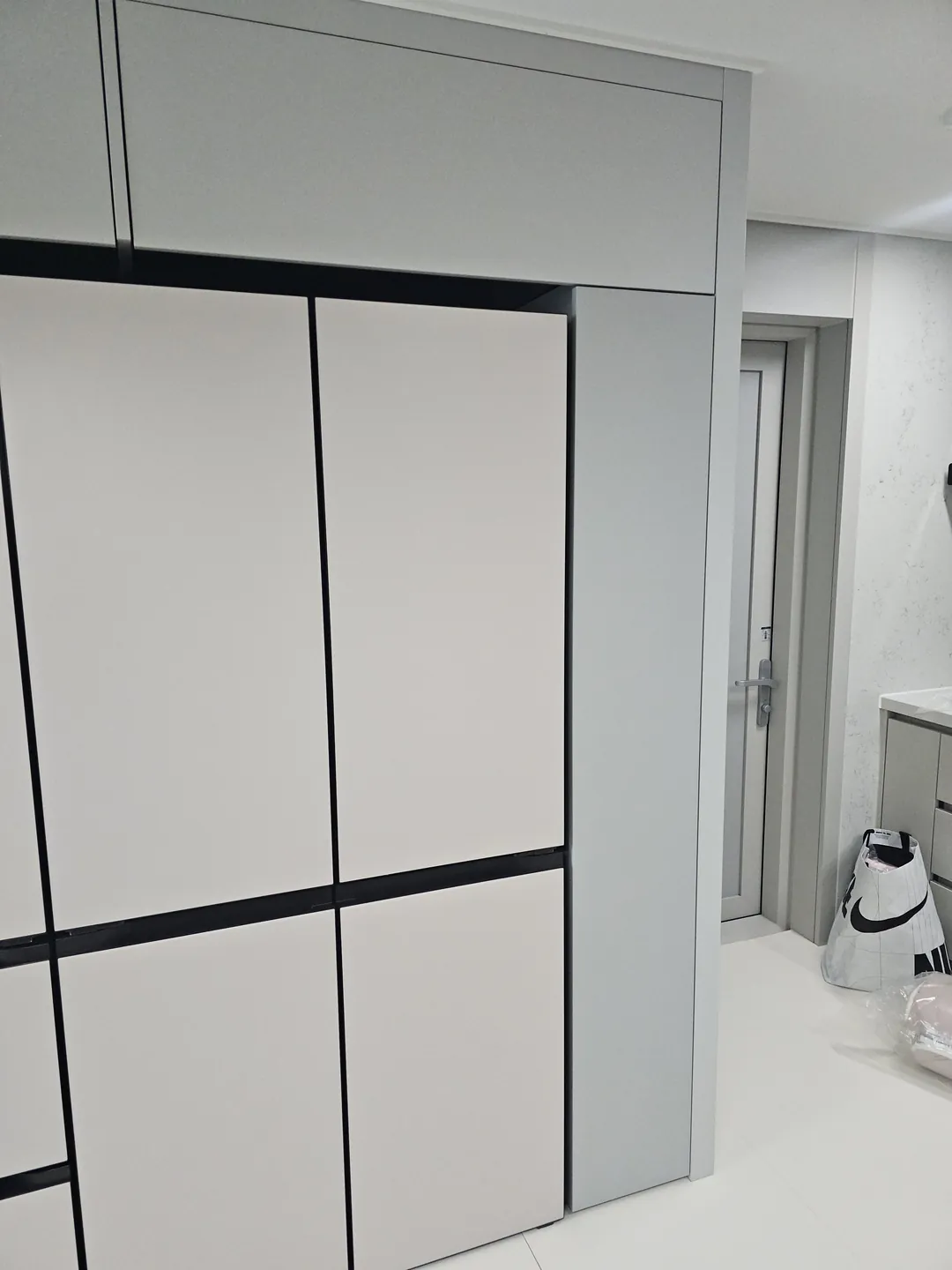 측장까지 맞춘 냉장고장 라인 — 냉장고장 리폼